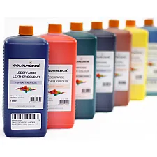 Leather Dye Brown Havana 1L, Colourlock Lederzentrum
