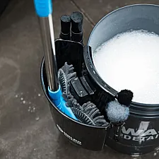 Tillbehörsorganizer för Detailing-hink med 4 Penselfästen och Dräneringshål, K2
