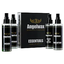 Interior Care Kit Sample Size 4x100ml for Leather, Plastic, Textile & Glass, Angelwax