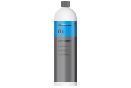 Koch Chemie GC Glass Cleaner 1L flaska med alkoholbaserad glasrengöring för bilrutor och speglar