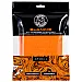 Orange Blend Brothers Microfibre Towel All Purpose 300GSM with laser-cut edges for gentle car care