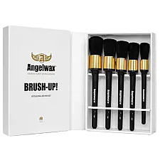 Detailing Brush Set with Multiple Sizes and Soft Natural Bristles for Car Care, Angelwax