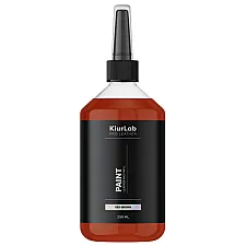 Läder- och Vinylfärg Rödbrun 250ml, KiurLab