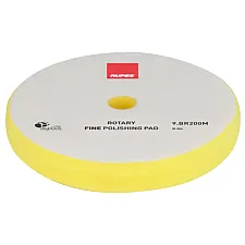 Polerpad Fine Gul 175/180mm Öppen Cellstruktur för Rotationsmaskiner, RUPES