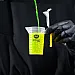 Transparent K2 Scalo måttbägare 100ml med lock och tydlig skala för bilkemi