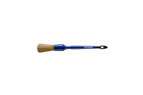 Deturner detailing brush 16mm with medium-stiff bristles and ergonomic handle for wheels and engine bays