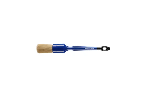 Deturner detailing brush with 30mm medium-stiff brush head for cleaning wheels and engine bays
