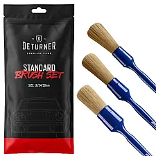Detailing Brush Set 16/24/30mm with Medium-Stiff Bristles, Deturner
