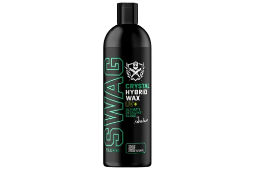 SWAG Detailing Cosmetics Gelvax UV+ 500ml flaska med flytande polymer gel wax för bilvård