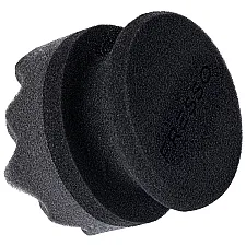 Ergonomic Tyre Dressing Applicator with Wave-Textured Foam Surface, Reusable, Fresso - kosmetyki