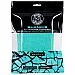 Turquoise Blend Brothers BLANKIE All Purpose microfibre towel 300GSM with laser-cut edge for interior detailing