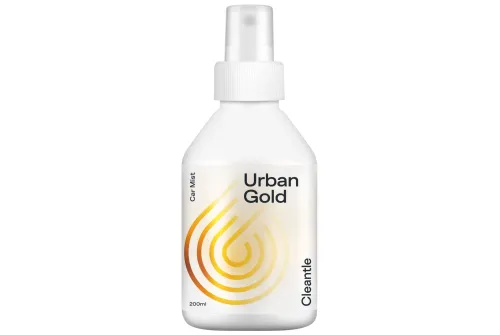 Cleantle Car Mist Urban Gold 200ml car interior fragrance spray with amber and citrus scent profile
