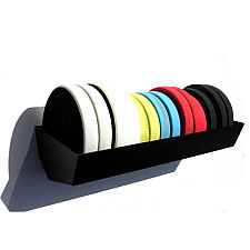 Polishing Pad Shelf, 83mm to 165mm, 40cm Length, Poka Premium