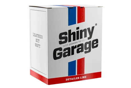 Shiny Garage Leather Kit Soft – zestaw do czyszczenia i zabezpieczenia tapicerki skórzanej