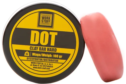 WORK STUFF Clay Bar Hard 100g mechanical paint decontamination clay for removing embedded contaminants