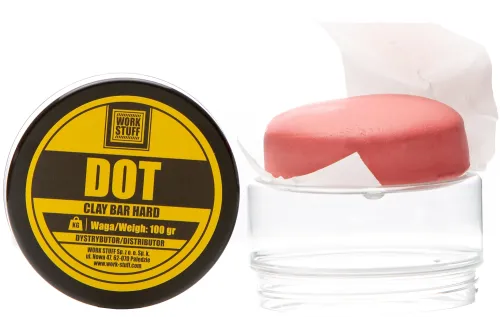 WORK STUFF Clay Bar Hard 100g mechanical paint decontamination clay for removing embedded contaminants