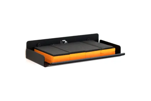 Poka Premium półka na szczotki do skóry i tapicerki, szeroka 20cm