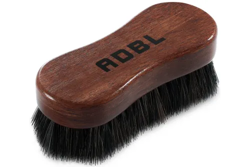 ADBL Leather Cleaning Brush with mixed bristles for cleaning leather car interior details