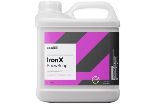 CarPro IronX Snow Soap - aktywna piana deironizująca, usuwa zanieczyszczenia metaliczne 4l