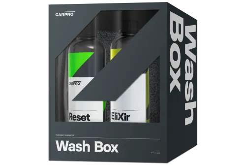 CarPro Wash Box – zestaw do pielęgnacji lakieru, idealny dla początkujących