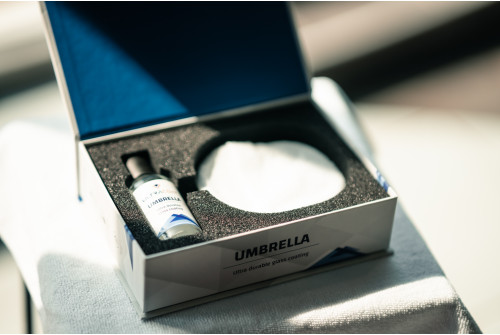 Ultracoat Umbrella – prosta w aplikacji niewidzialna wycieraczka, powłoka hydrofobowa 50ml