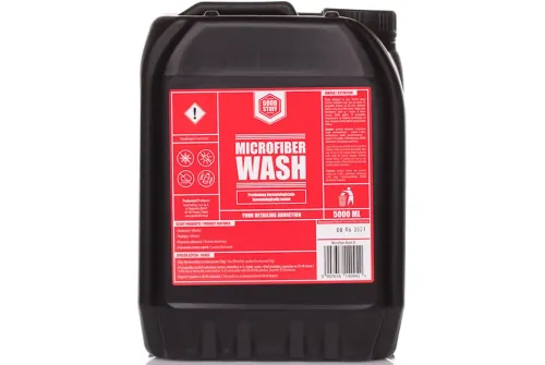 Good Stuff Microfibre Cleaning Liquid 5L bottle for restoring microfibre cloth absorption