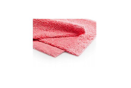 Monster Shine Ultra Fine Red – delikatna mikrofibra bez obszycia, 40x40cm