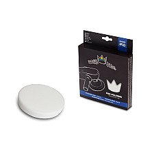 Hård poleringspad 80 mm vit kardborre djup repborttagning, Royal Pads Pro