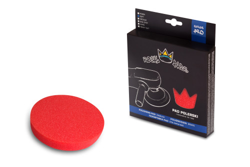Poleringsdyna Mjuk 130mm Röd - Royal Pads Pro