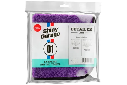 Shiny Garage Extreme Drying Towel XS – bardzo chłonny ręcznik do osuszania pojazdu, 40x40cm
