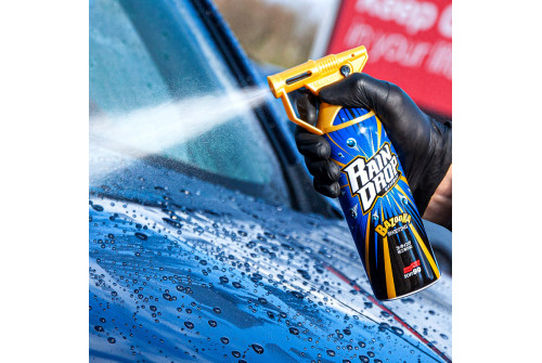 Snabbskyddsspray SOFT99 Rain Drop 300ml flaska för lack, glas, plast och krom med hydrofobisk glans