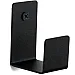 Powder-coated steel universal mount from Poka Premium, compact 3x4x6 cm for cables and accessories