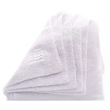 Microfibre Cloths 40x40cm 350gsm Laser-Cut Edges 5-Pack, WORK STUFF