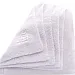 WORK STUFF Microfibre Cloths 40x40cm 350gsm with laser-cut edges, 5-pack for detailing