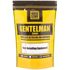 Microfiber Cloth, Basic White, 40x40cm, 350gsm, Work Stuff Gentleman