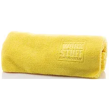 Microfiber Cloth, 40x40cm, 350gsm, Yellow, Work Stuff Gentleman Basic