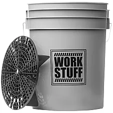 Detaljering Hink 20L Grå med Separator, WORK STUFF Buckets