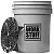 Detaljering Hink 20L Grå med Separator, WORK STUFF Buckets