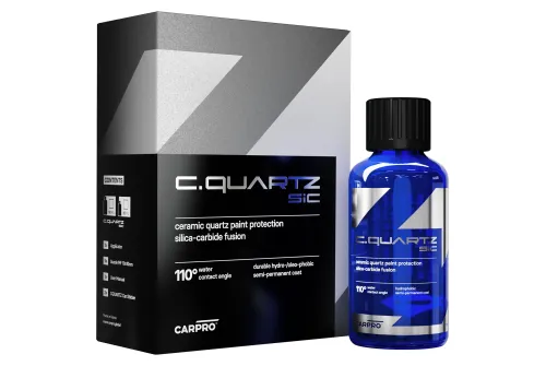 CarPro CQuartz SiC – prosta w aplikacji powłoka ochronna, zawiera węglik krzemu 50ml