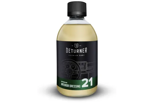 Deturner Interior Polish Satin/Gloss Finish 500ml bottle for interior plastic components