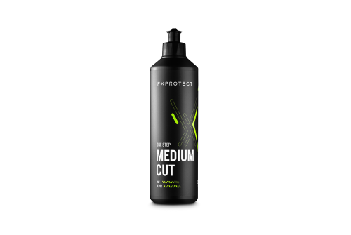 FX PROTECT Polish Medelgrovt Ensteg 500g burk för lackkorrigering och borttagning av repor