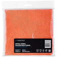Microfiber Handduk 40x40cm 320GSM Kantfri Korall, FX PROTECT