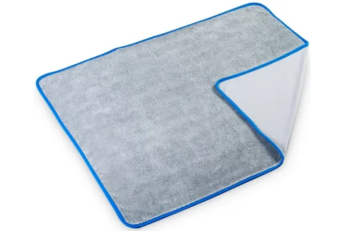 FX PROTECT Microfiber Torkhandduk 74x90cm 550GSM dubbelsidig vriden loop för skonsam torkning av fordonslack