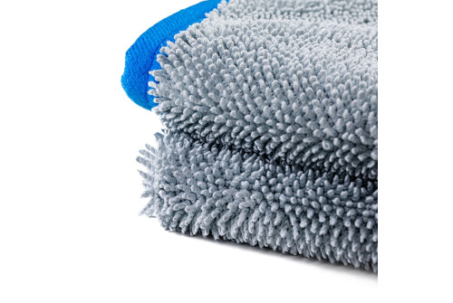 FX PROTECT Microfiber Torkhandduk 74x90cm 550GSM dubbelsidig vriden loop för skonsam torkning av fordonslack