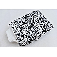 Microfiber Car Wash Mitt 28x22cm Soft Durable High-Slip Paint Safe, Monster Shine