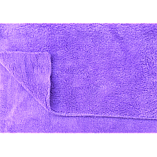 Edgeless Purple Microfiber Towel 330GSM 40x40cm Laser Cut Safe Paint Monster Shine