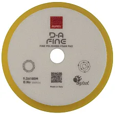 Polerrondell, Mjuk, Dual Action, Gul, 150/180mm, Rupes