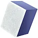 ADBL Glass Cube felt pad in cube shape for professional automotive glass polishing