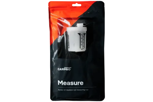 Bottle dispenser with 28mm thread for concentrate measuring and spill prevention, CarPro CQuartz Measure
