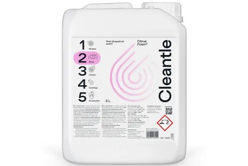 Cleantle Citrus Foam2 – lekko zasadowa piana aktywna 5L
